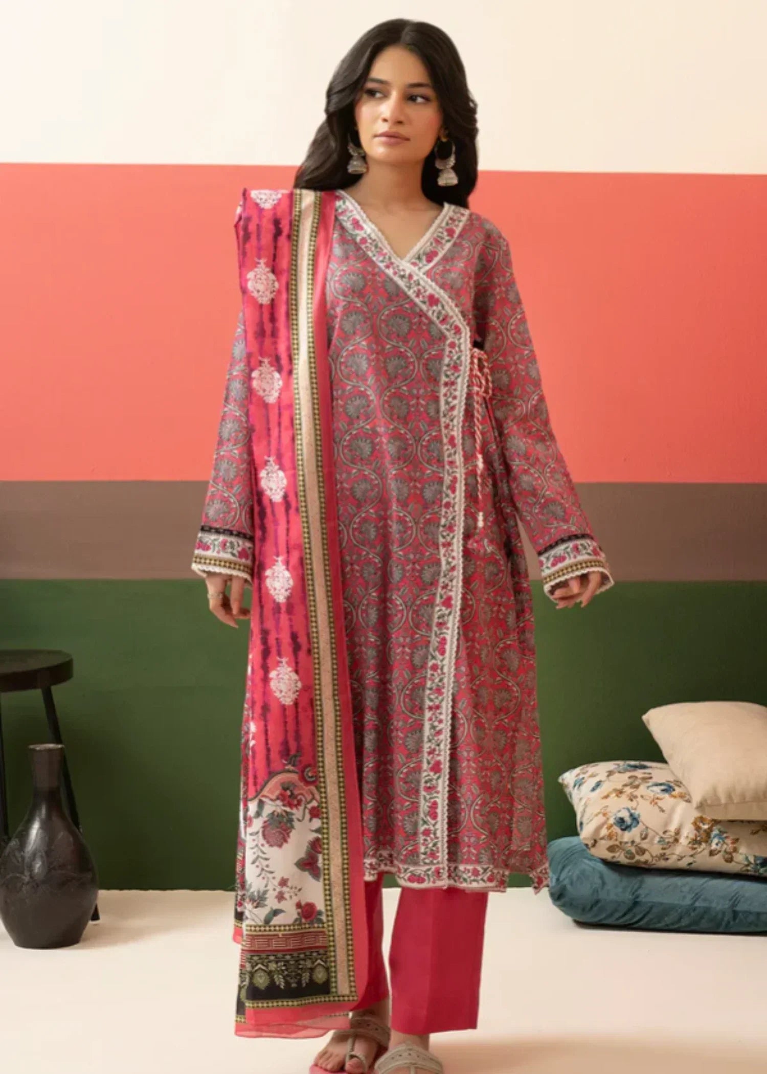 Zellbury Kurta Dupatta Trouser - WPS2531987