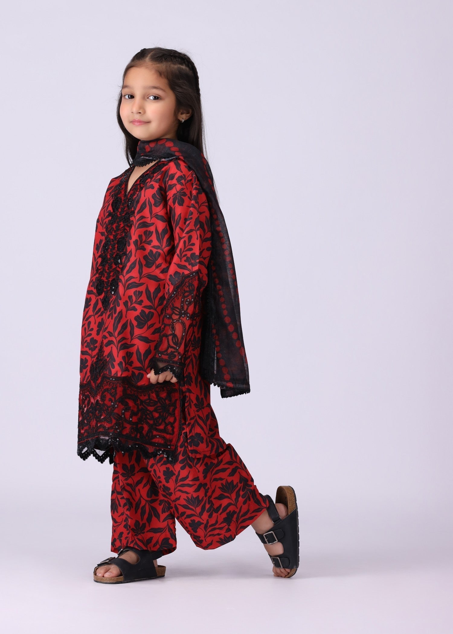 MKA-09-3PC-1 Girls Stitched