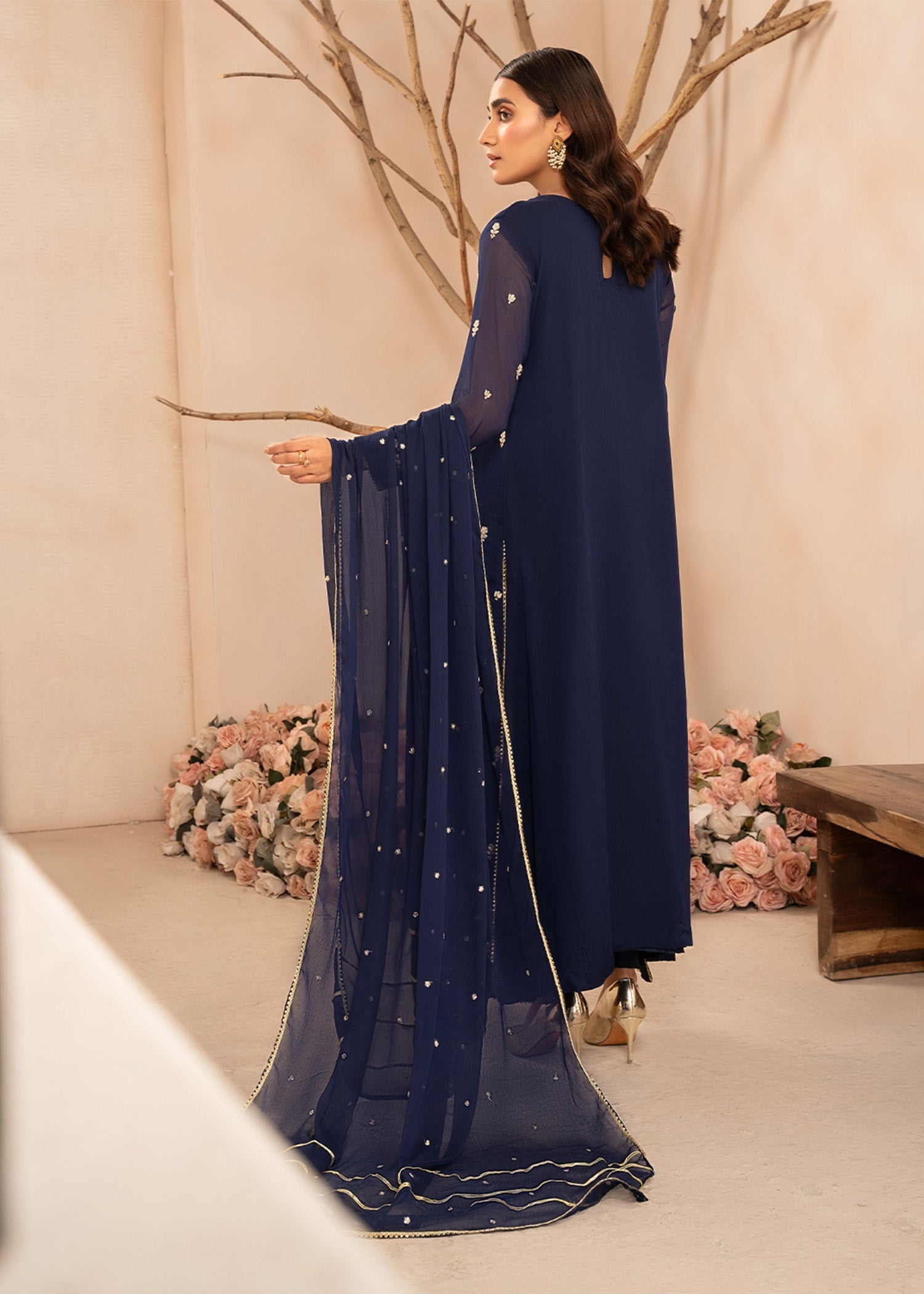 Agha Jaan Insia Blue