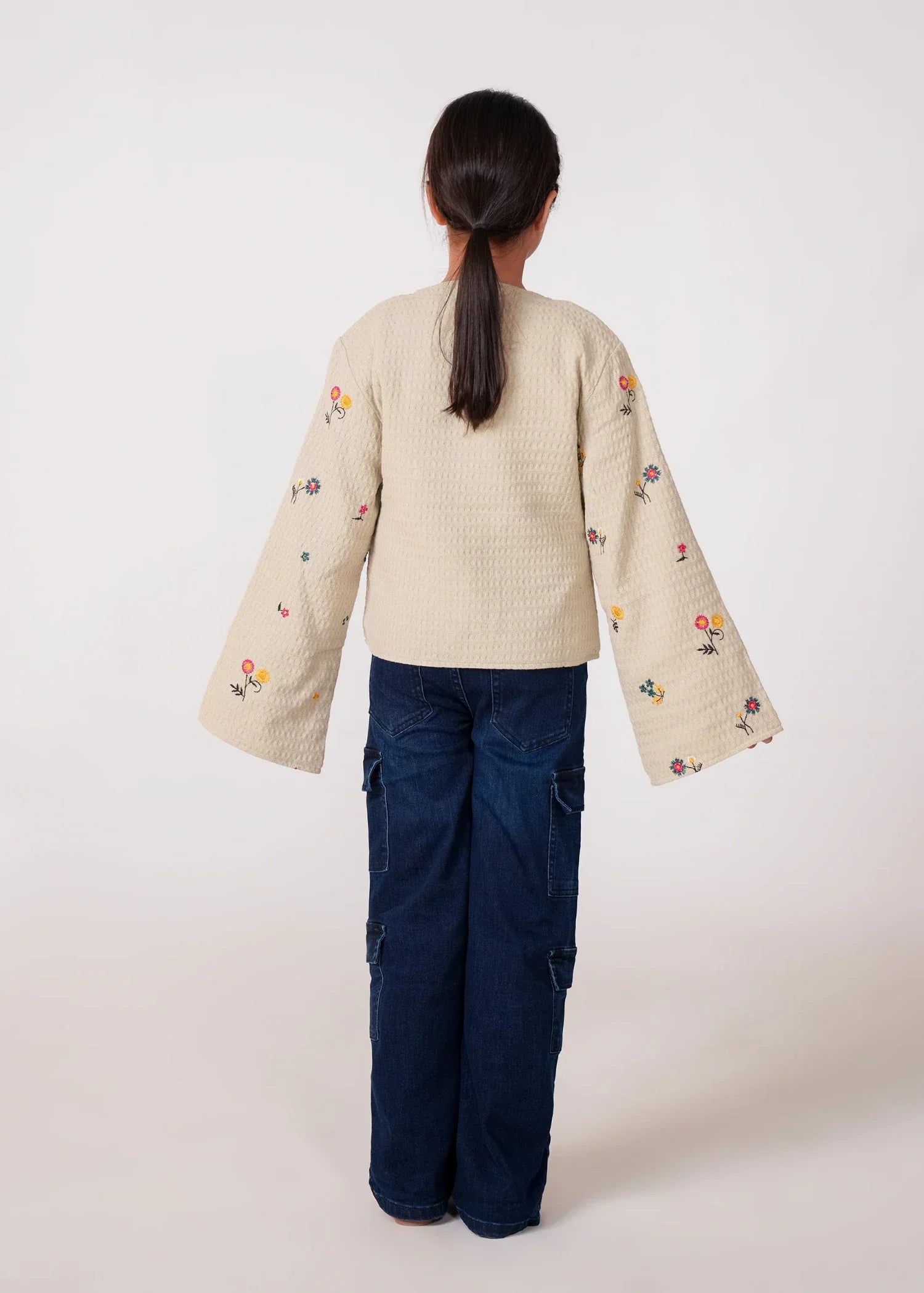 LIGHT-GREY-JACQUARD-EMBROIDERED-JACKET-FOR-GIRLS-WINTER-QUILTED-TOP