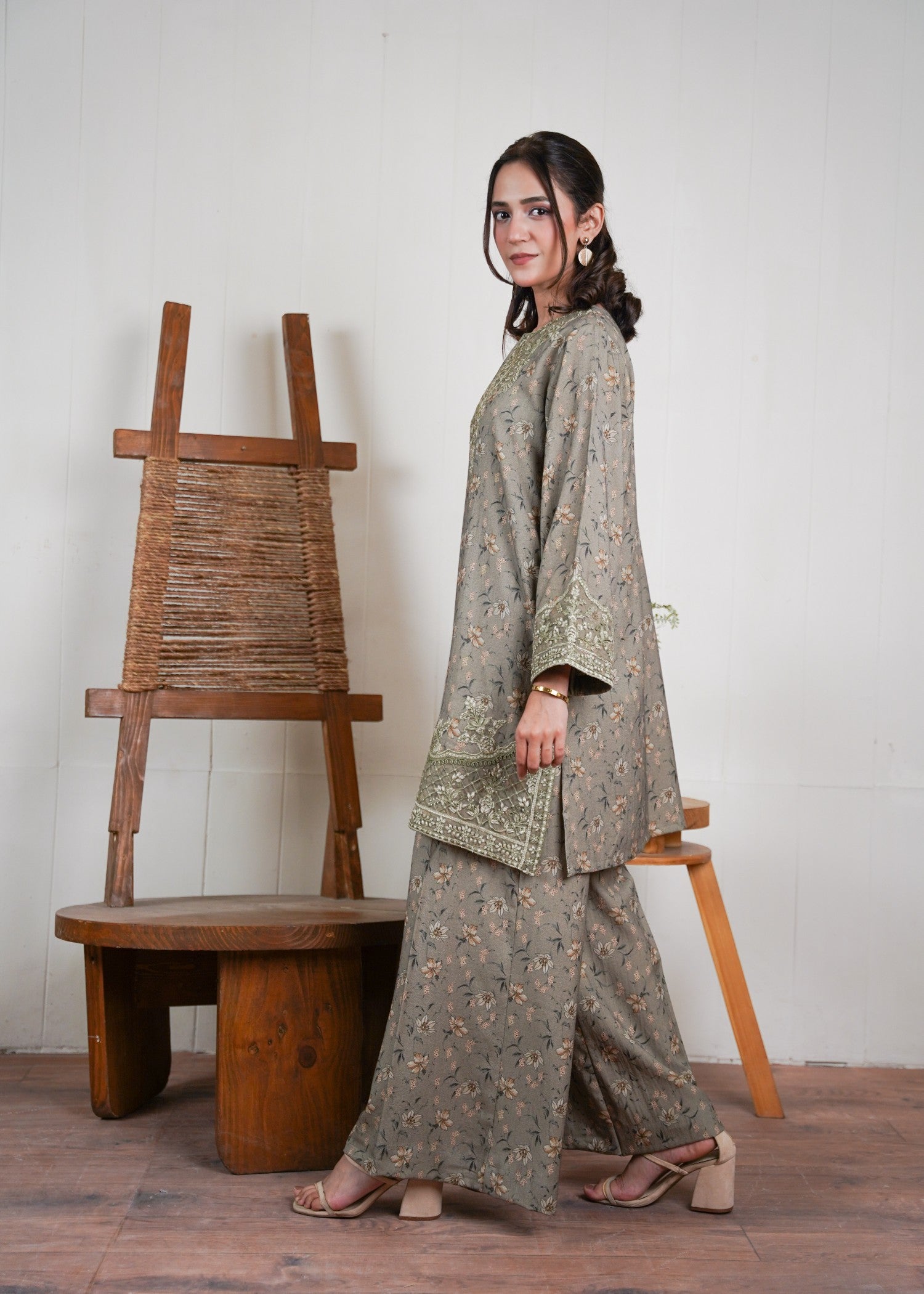 DZP-15-2 Pc Dhanak Printed