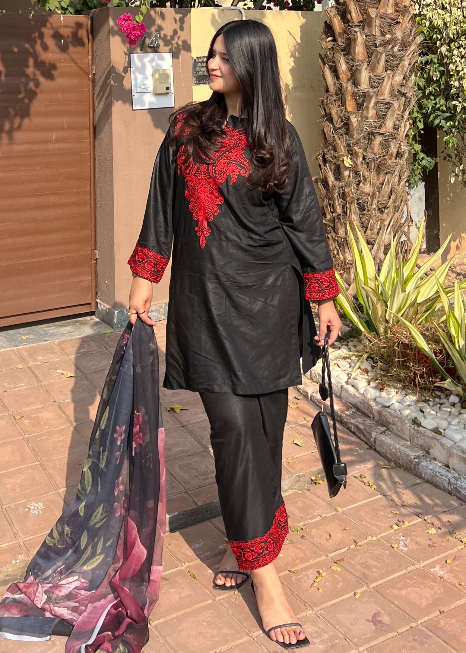 Tehzeeb Libas MAHI EMBROIDERED 3PC