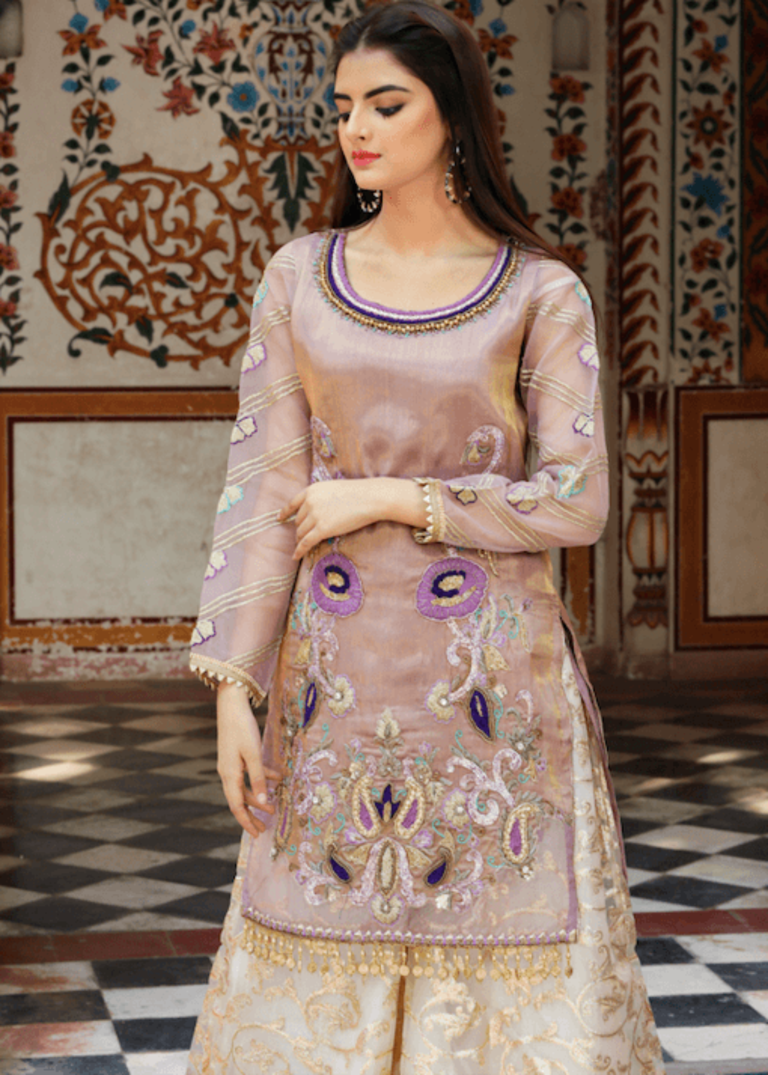 KB By Zufiqar Malik Khuda Baksh Creations - Z-221 Lavender