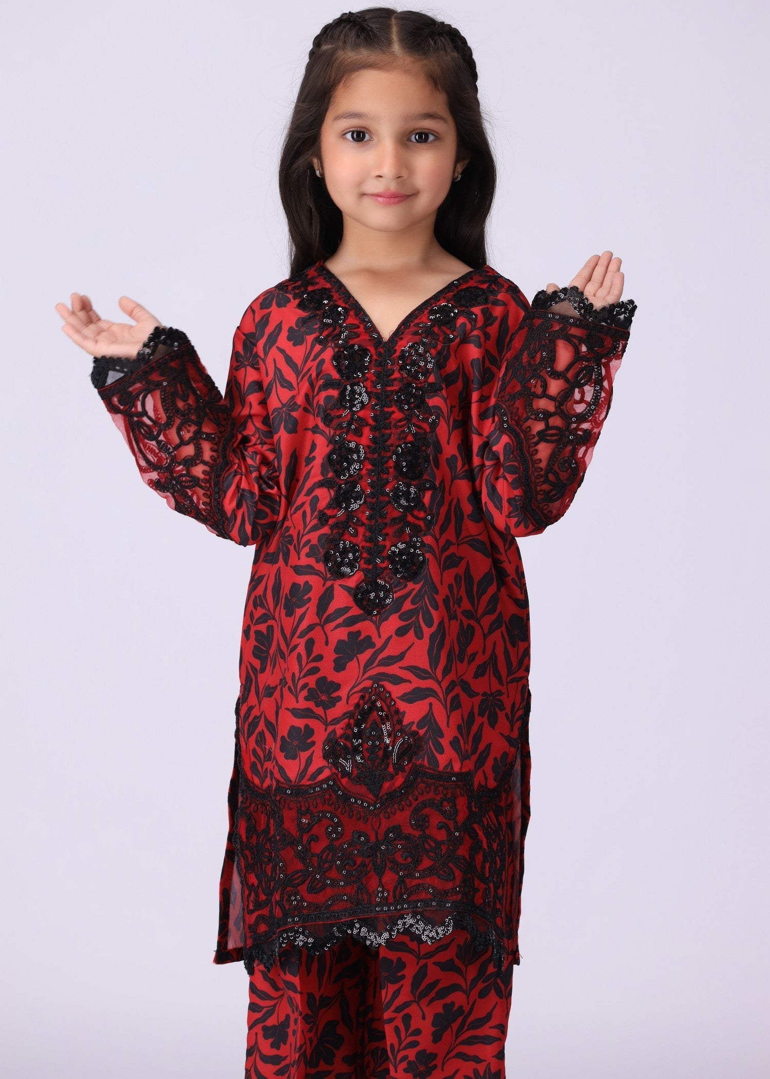 MKA-09-3PC-1 Girls Stitched