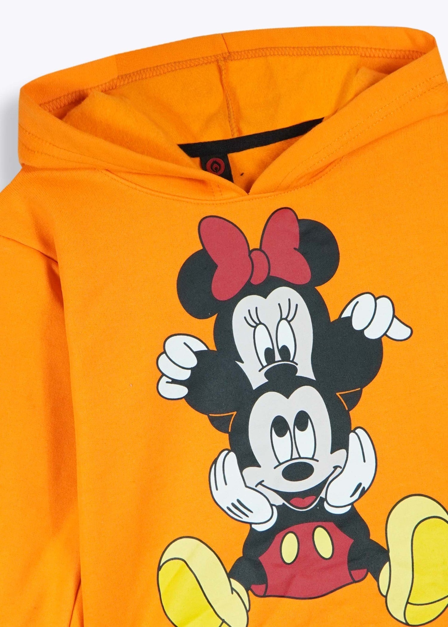 KIDS-MICKEY-MINNIE-FLEECE-CO-ORD-SETS-ORANGE-BLACK