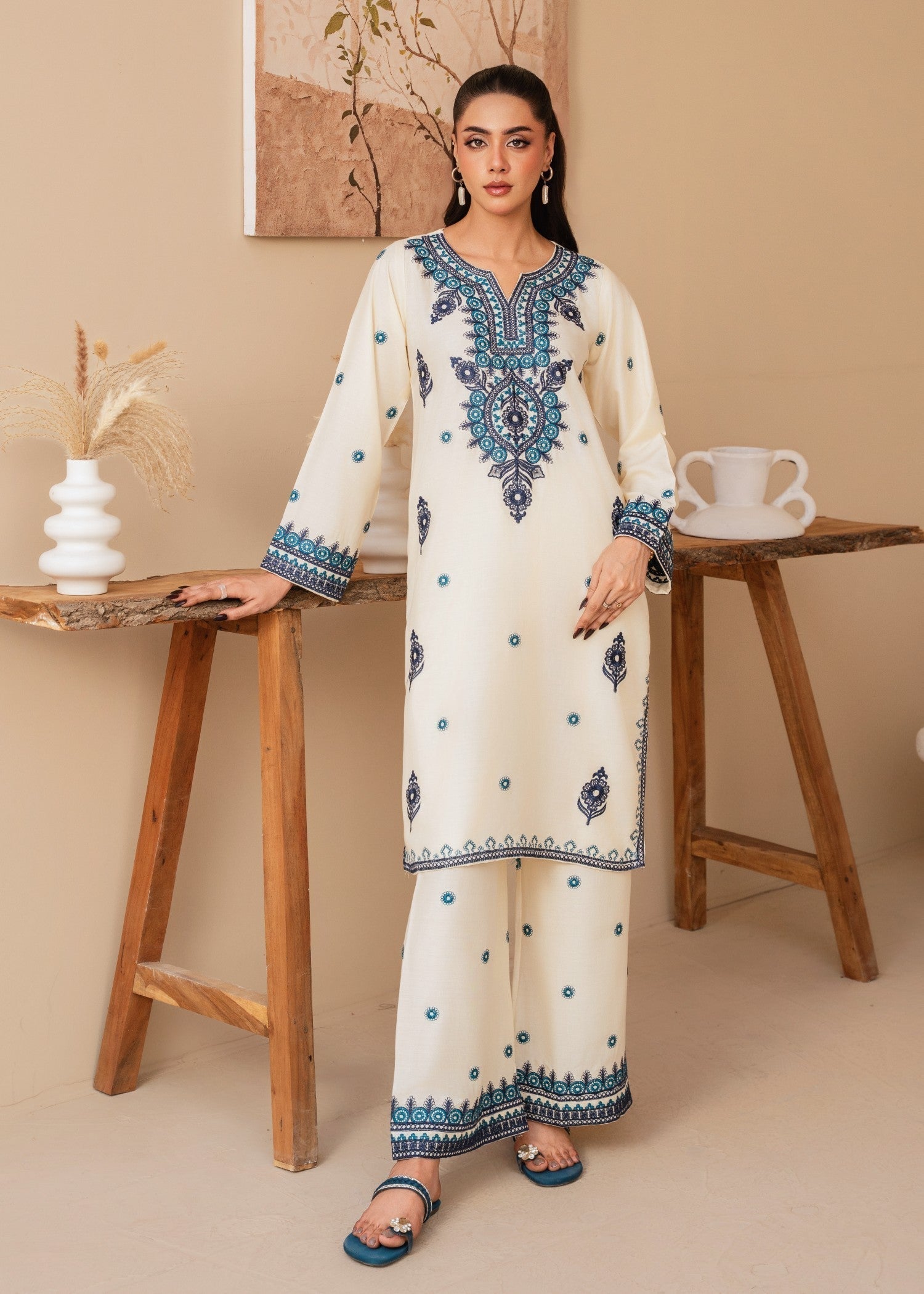 Tehzeeb Libas NOOR ELEGANCE 2PC