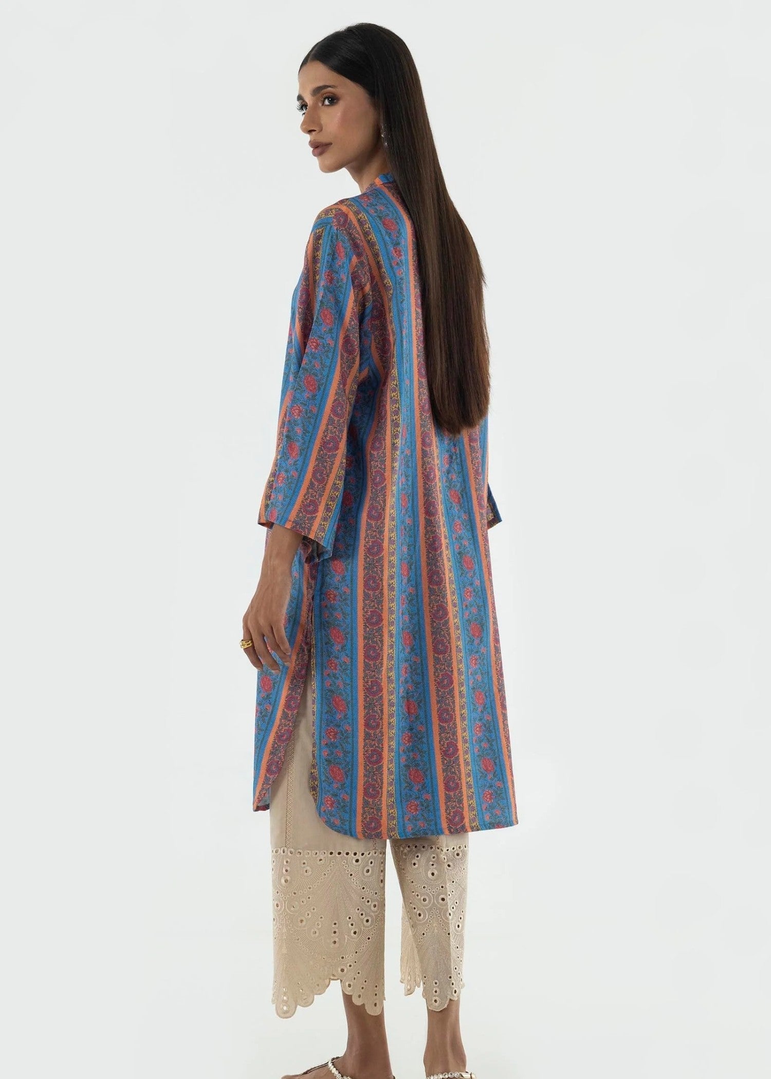 Sana Safinaz Stitched Basic Printed Shirt -FX24BSP261
