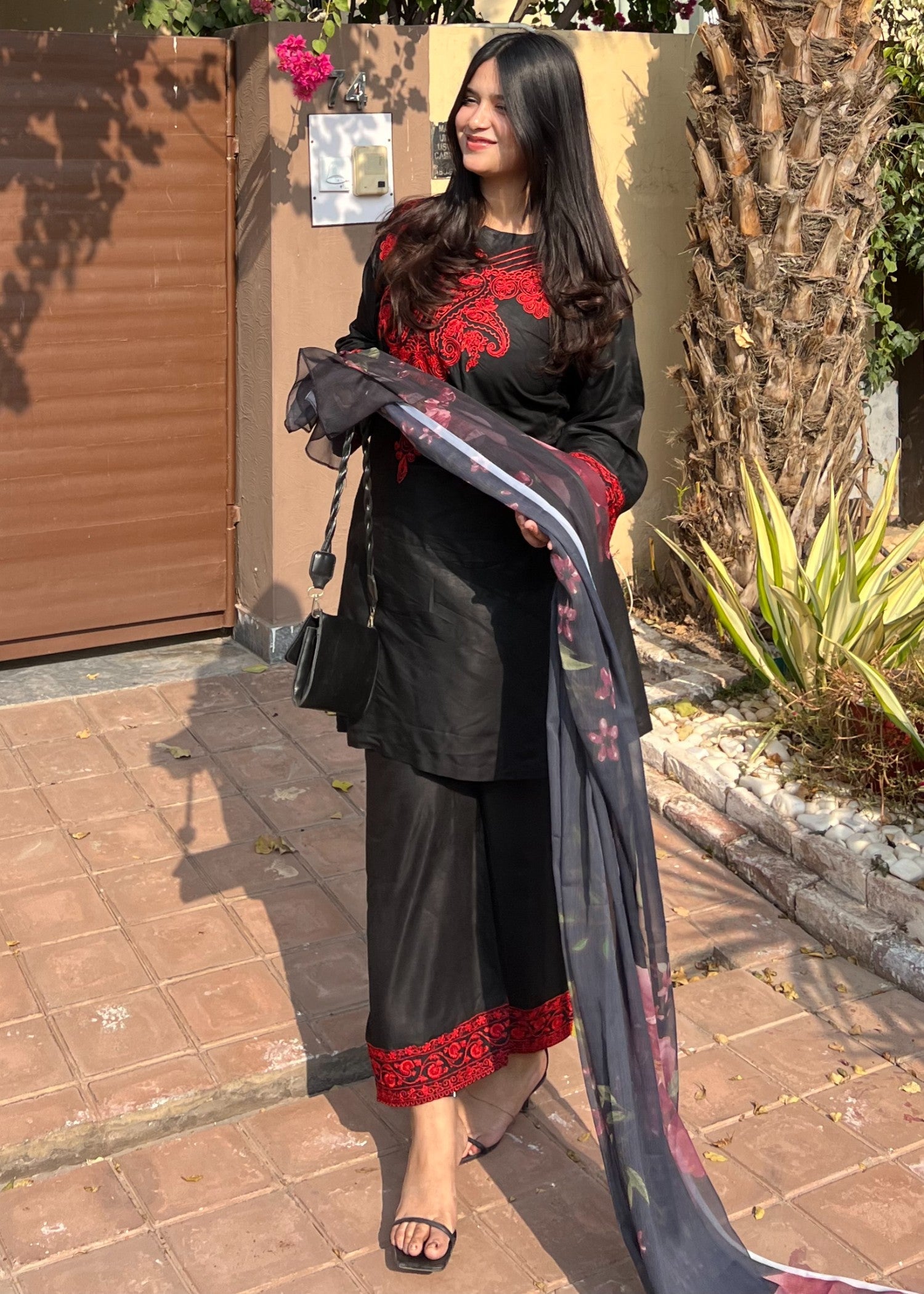 Tehzeeb Libas MAHI EMBROIDERED 3PC