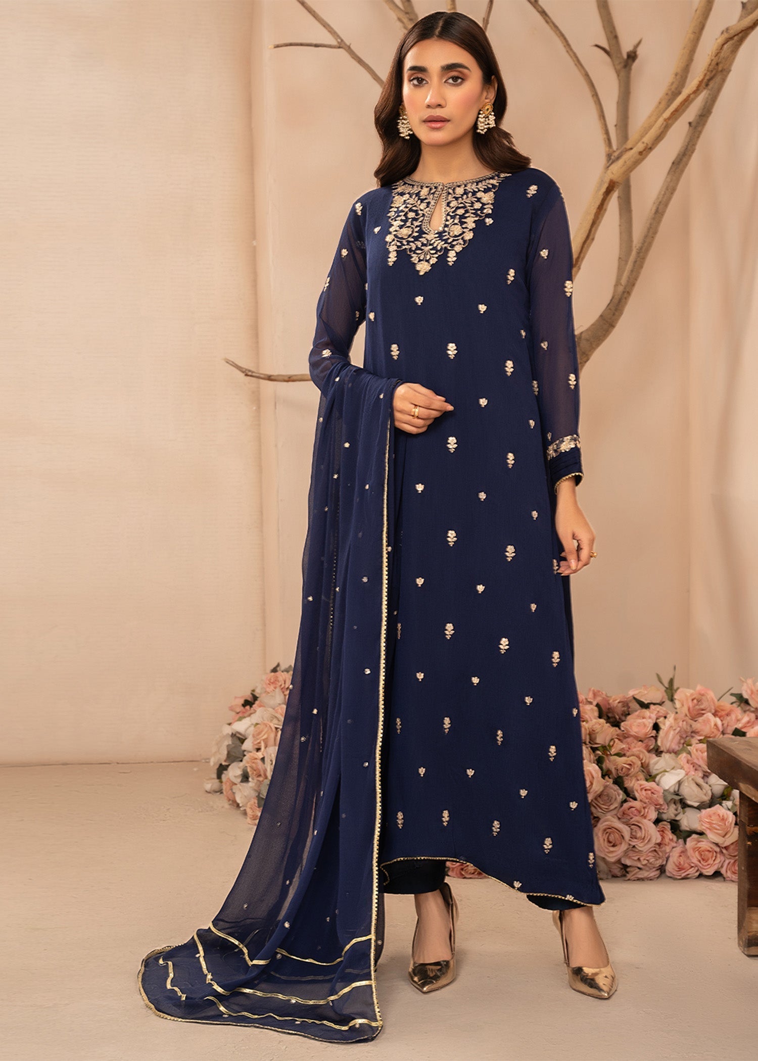 Agha Jaan Insia Blue