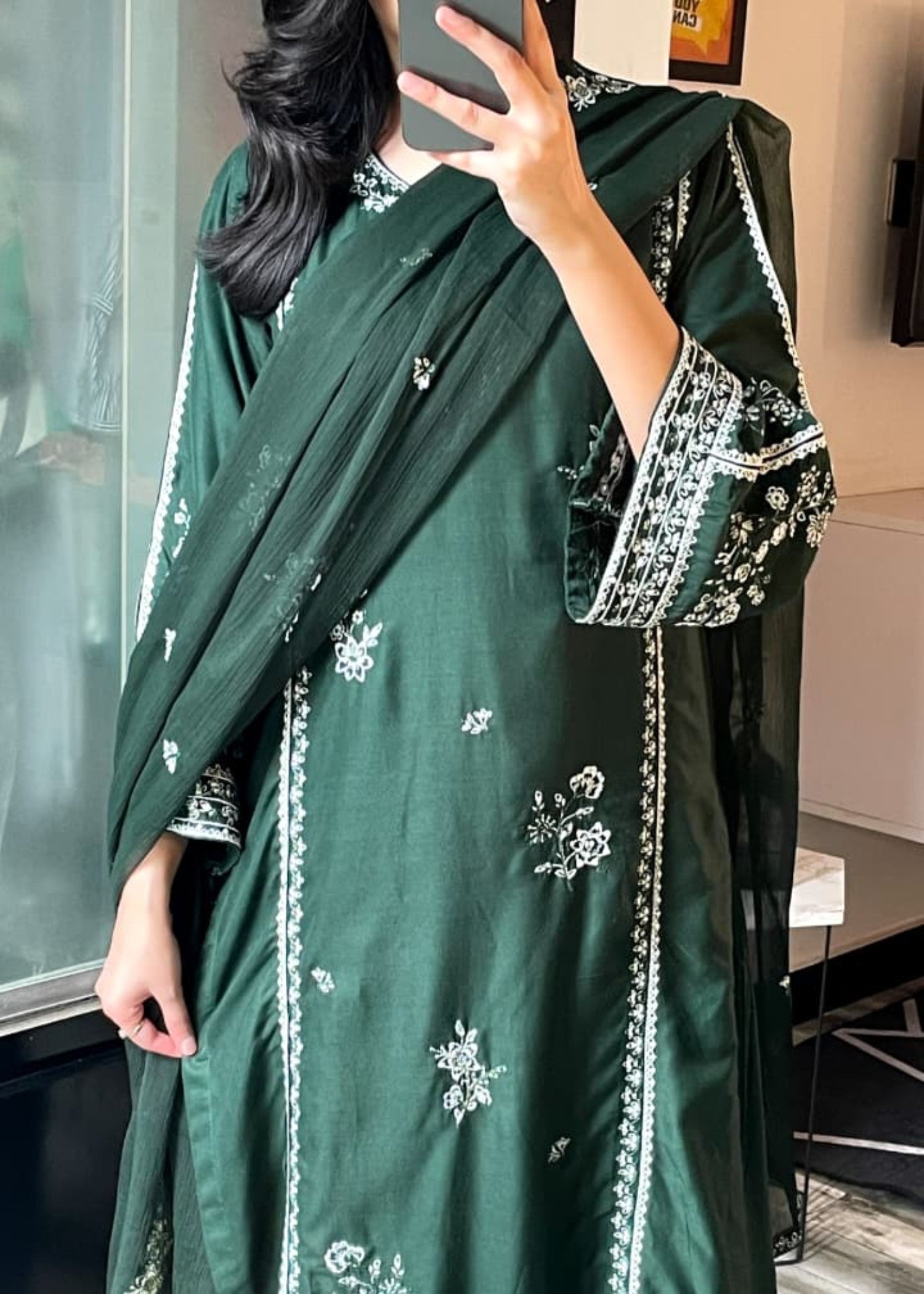 Tehzeeb Libas GRACE EMBROIDERED 3PC