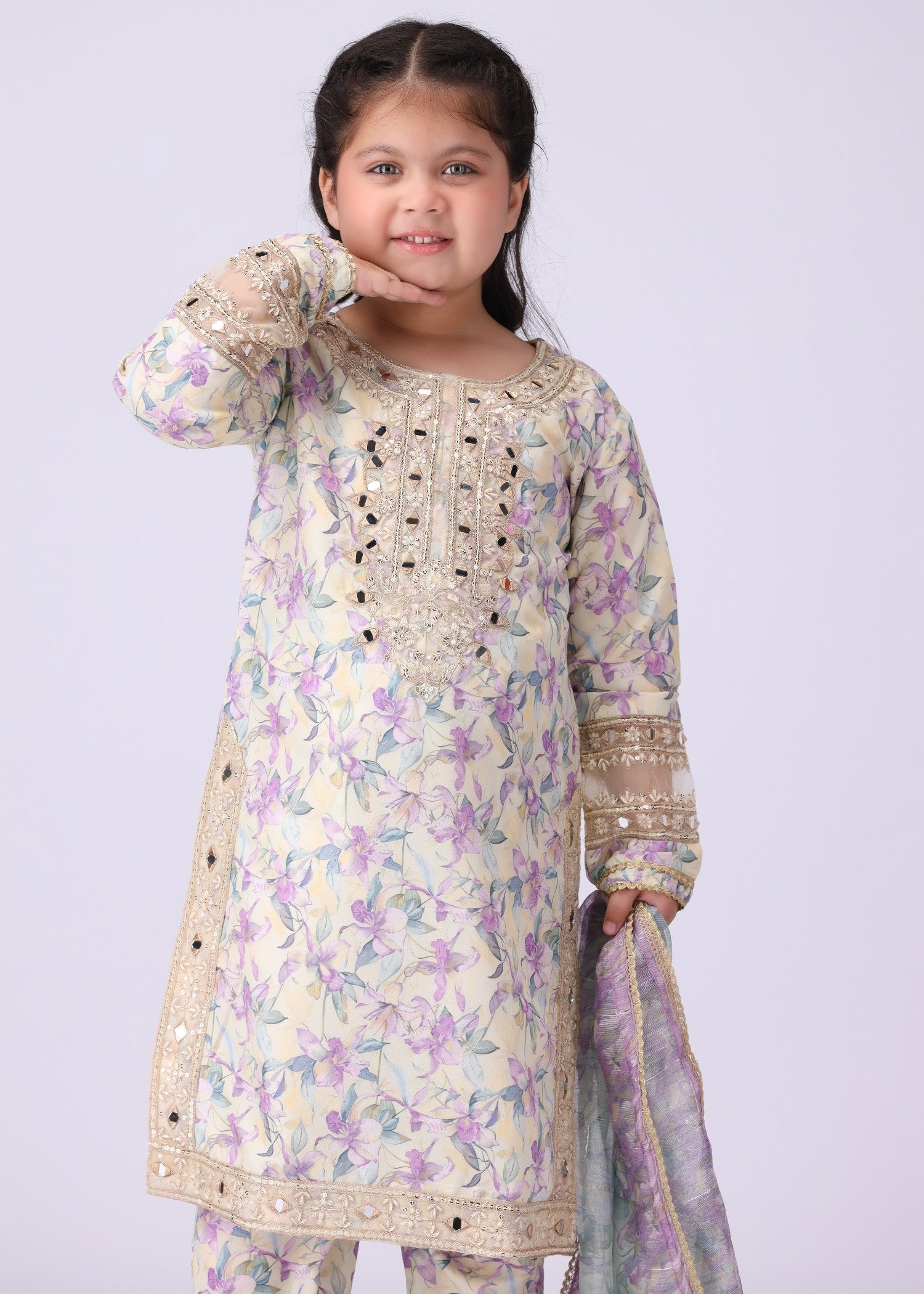 MKA-08-3PC-1 Girls Stitched