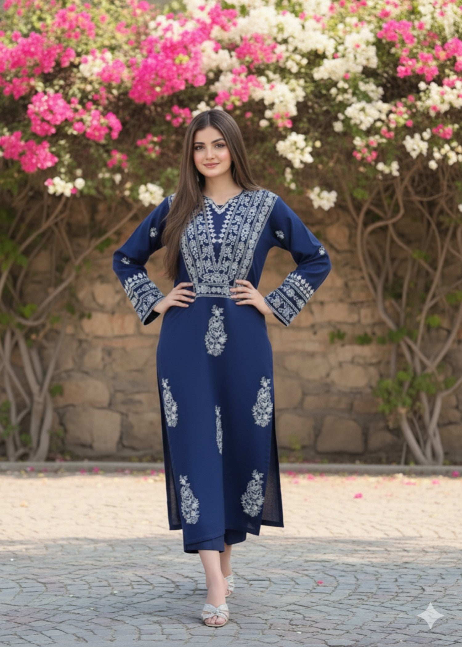 Tehzeeb Libas DESAL EMBROIDERED 2PC
