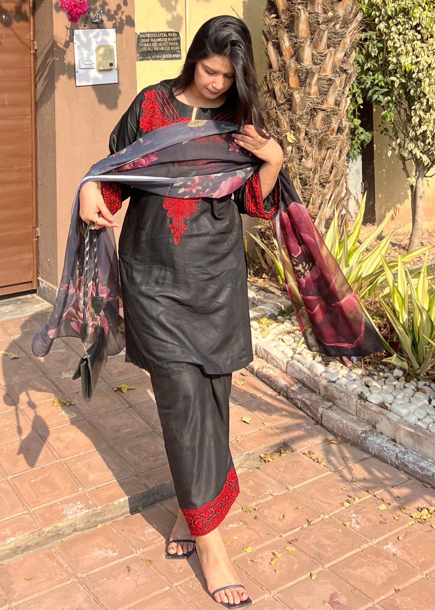 Tehzeeb Libas MAHI EMBROIDERED 3PC