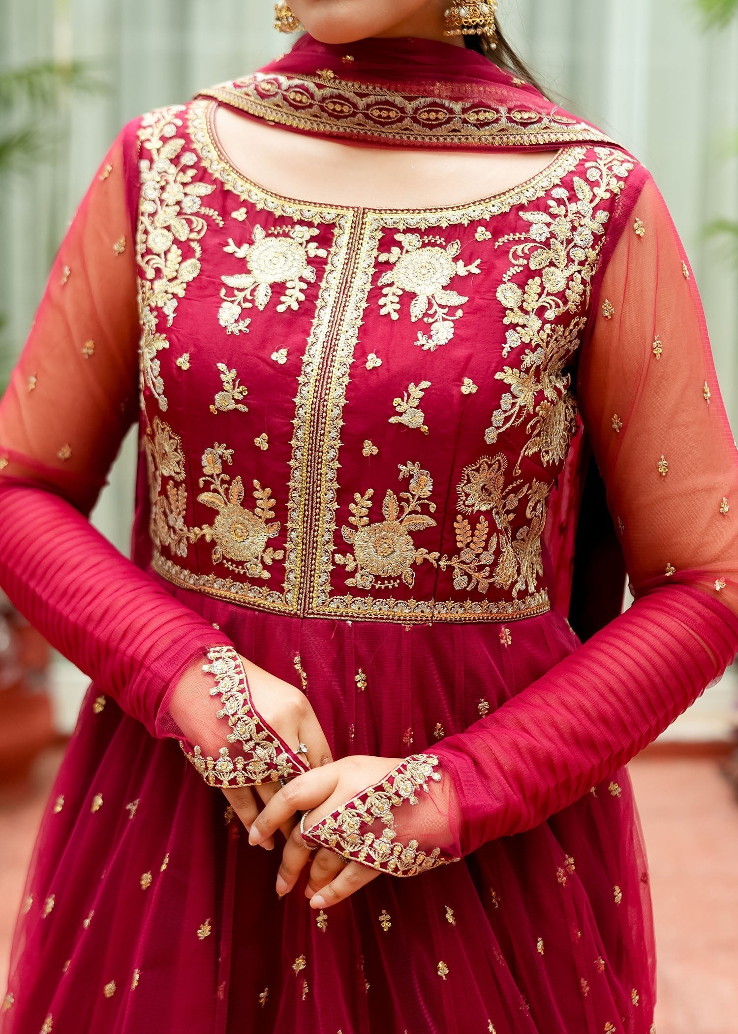 Rang-e-Haya Rosella (Maroon)