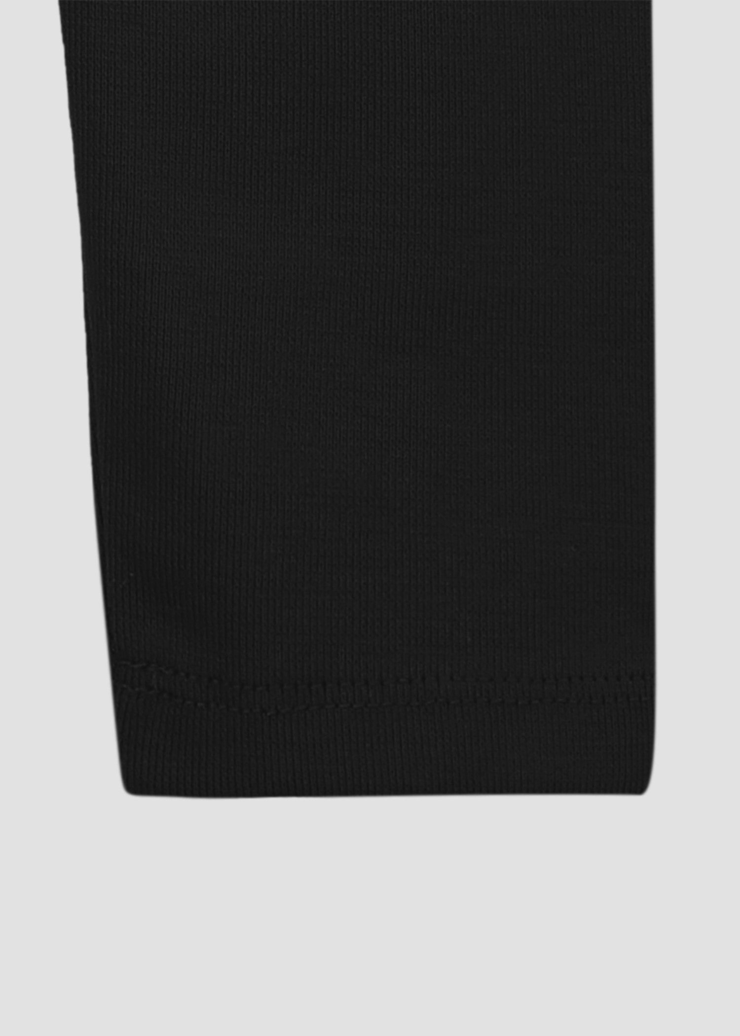 GIRLS-SOFT-COTTON-WINTER-RIB-BLACK-TIGHTS