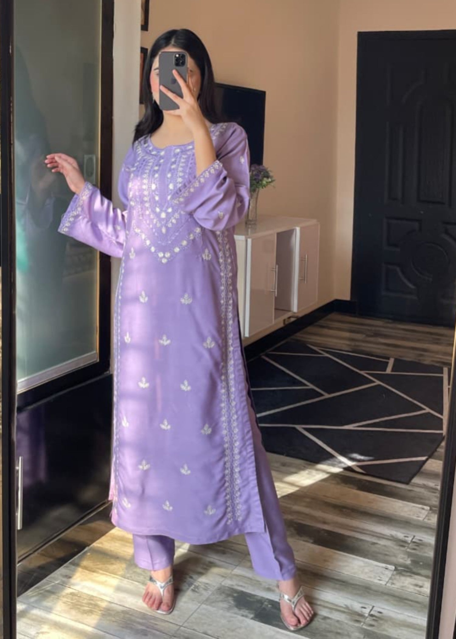 Tehzeeb Libas FEROZA EMBROIDERED 2PC