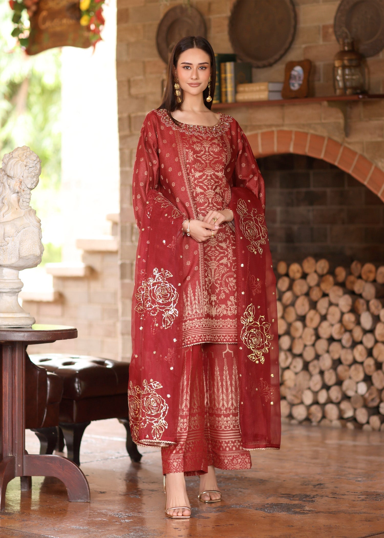 MJD-02-3 Jacquard Pc Stitched