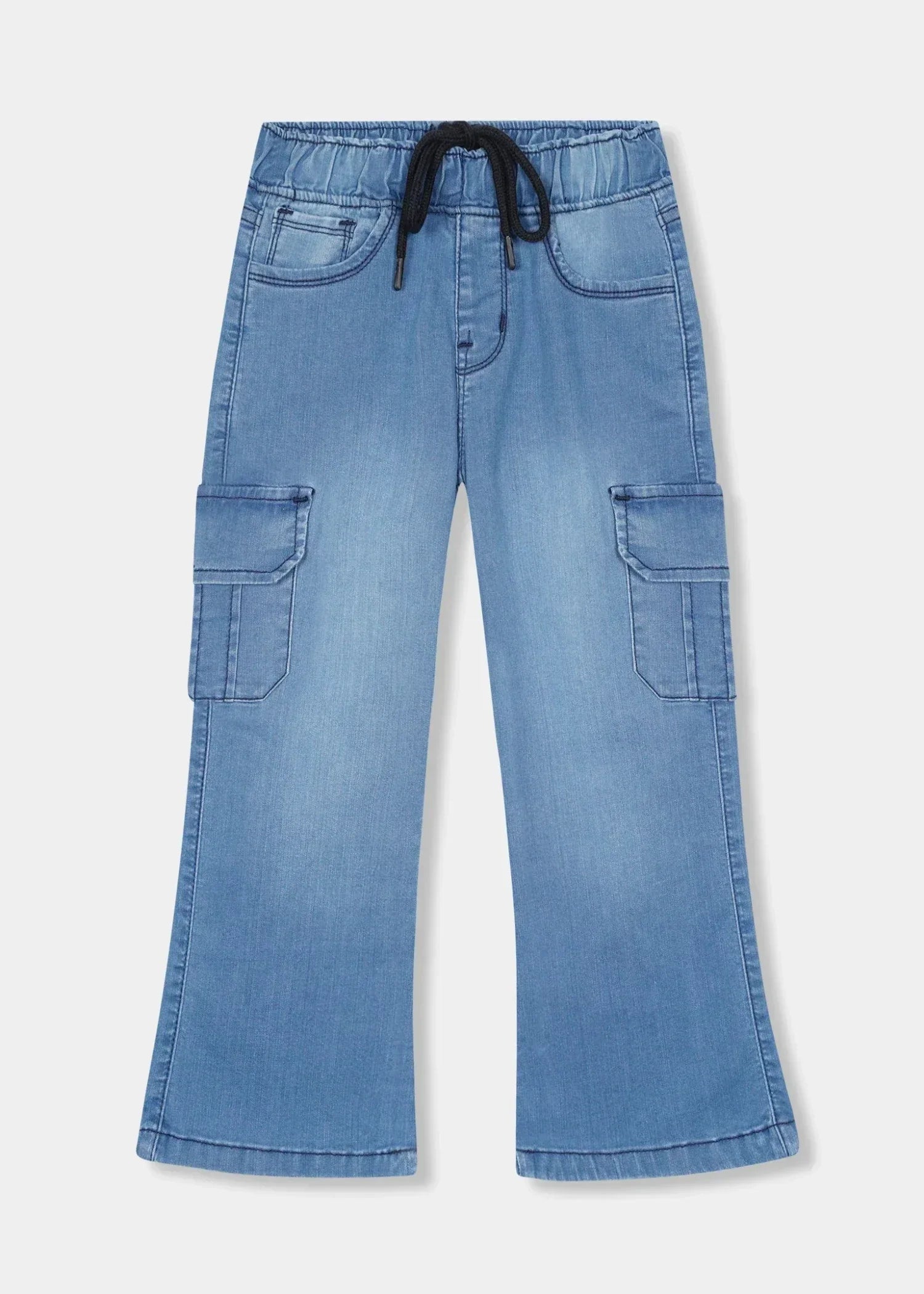 GIRLS-6 - Pocket Wide Leg Pants